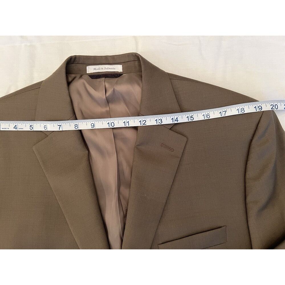 Lauren Ralph Lauren LRL 100% Wool 2 Button Blazer Sport Coat Jacket 44L - Picture 6 of 12